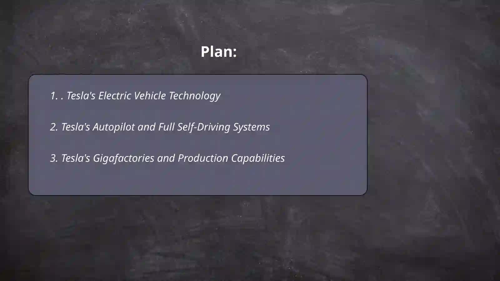 Tesla's Electric Vehicle Technology 2