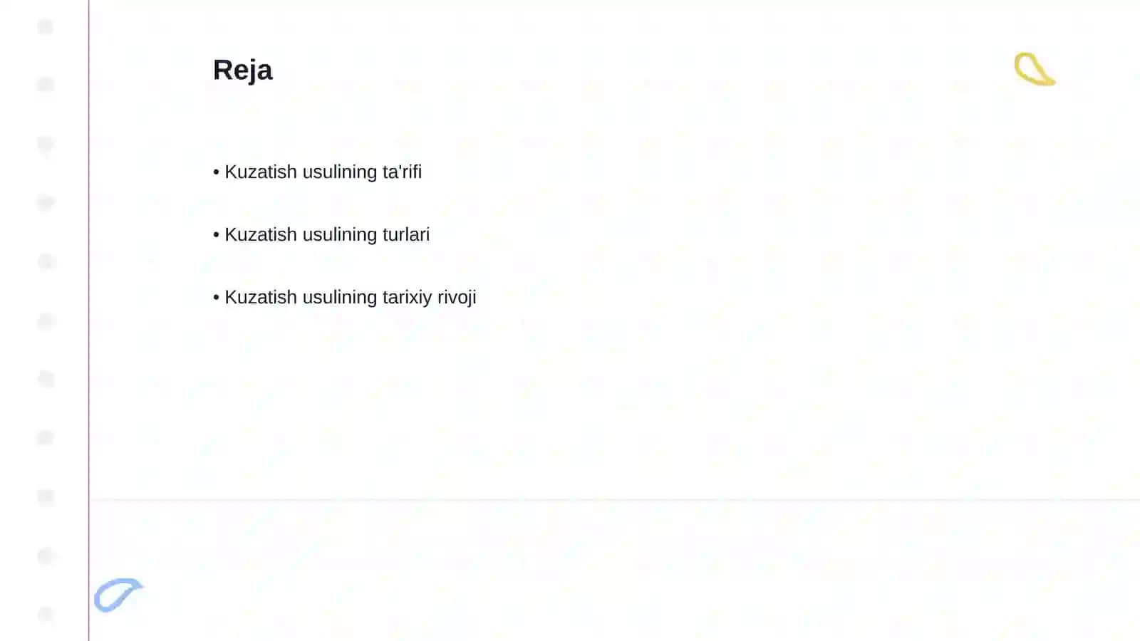 Kuzatish usuli va uning avzalliklari 2
