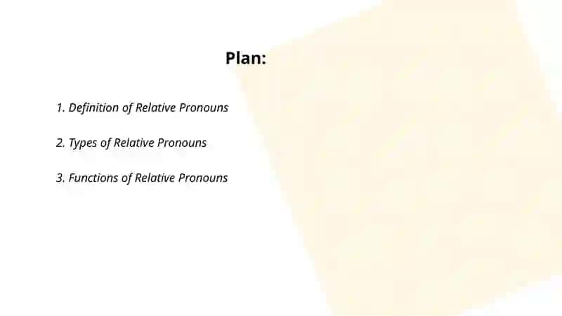 Relative pronouns 2
