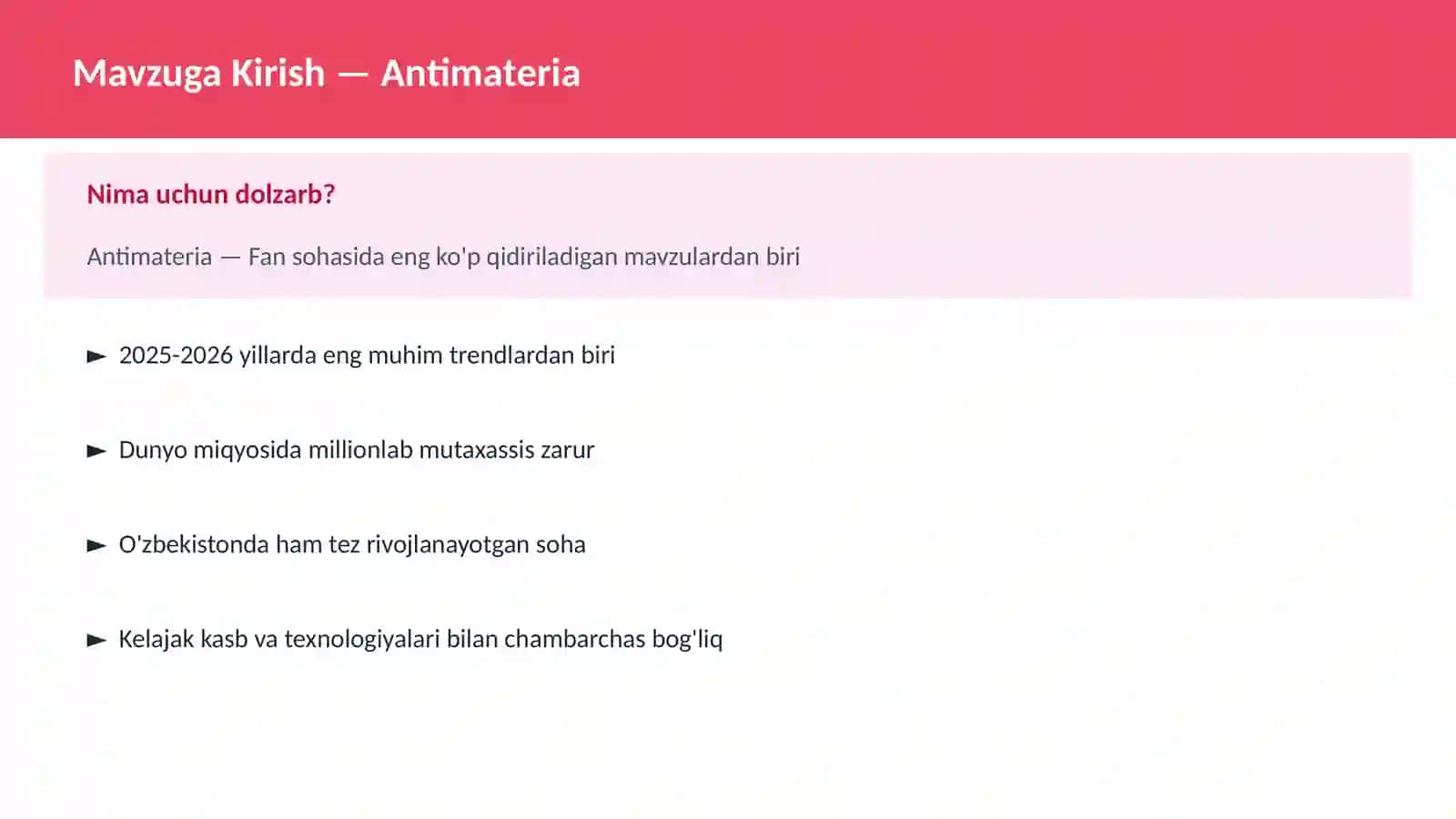 Antimateria 2