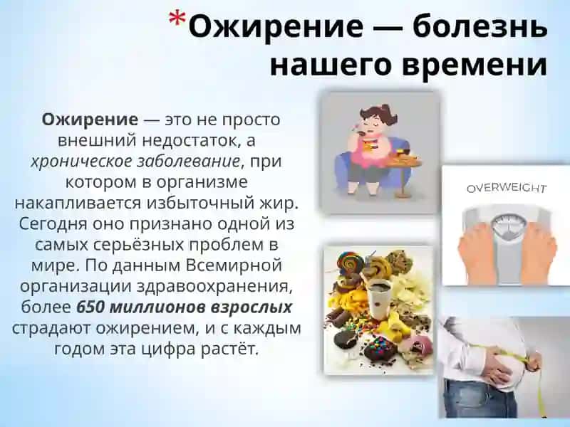 Ожирение - бич 21века 2