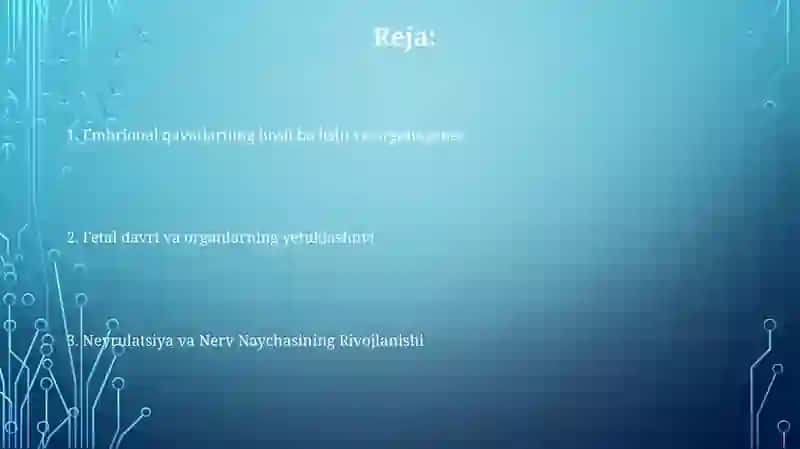 Odam embriologiyasi qaltis davrlari 2