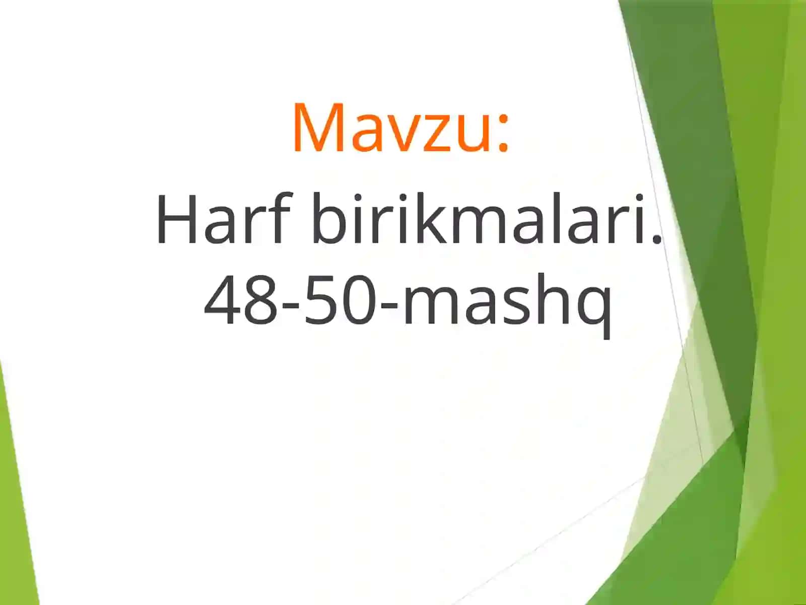 3-sinf ona tili fanidan taqdimoti 2