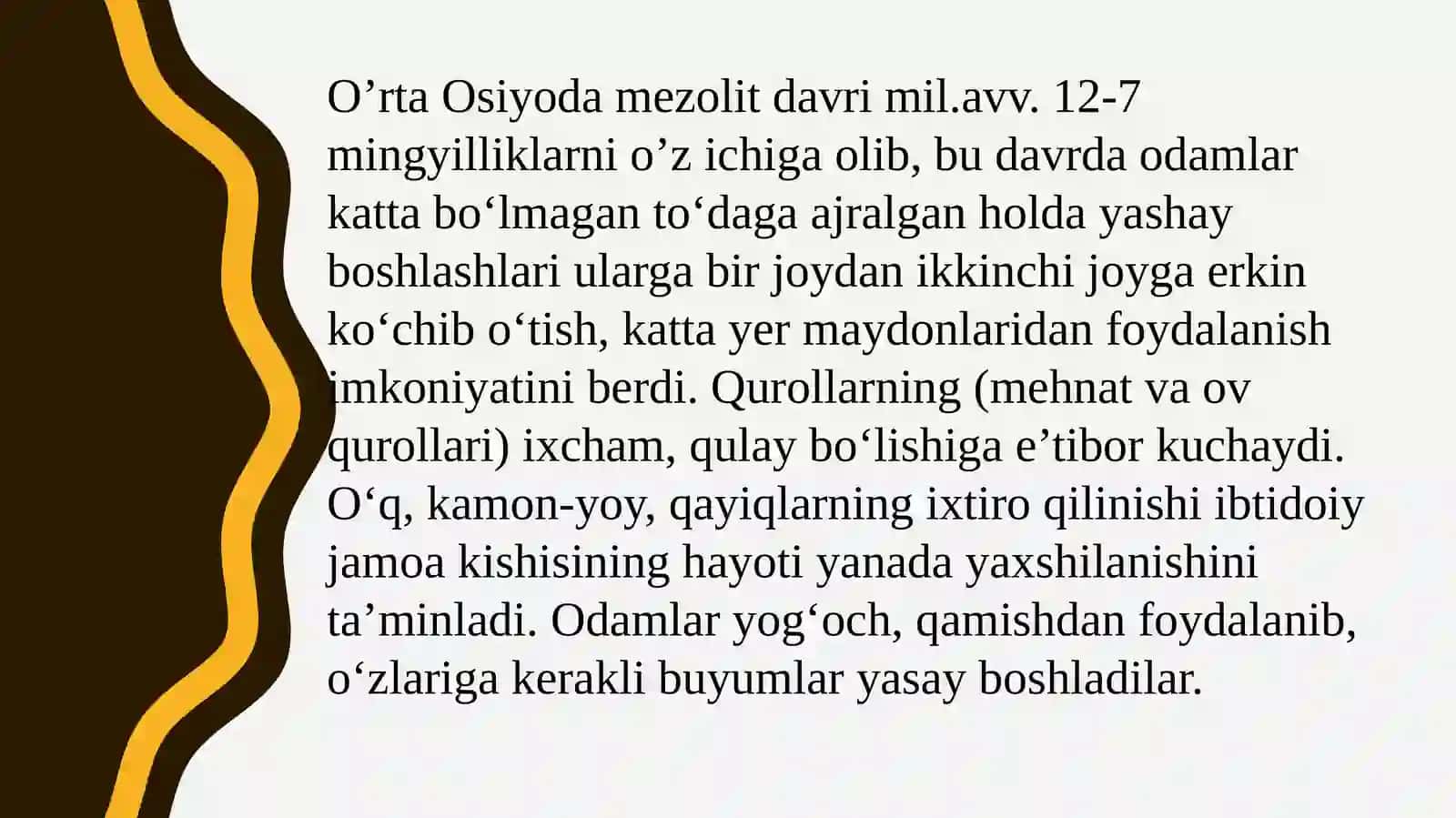 Markaziy Osiyoning mezolit va neolit davri ornomenti 2