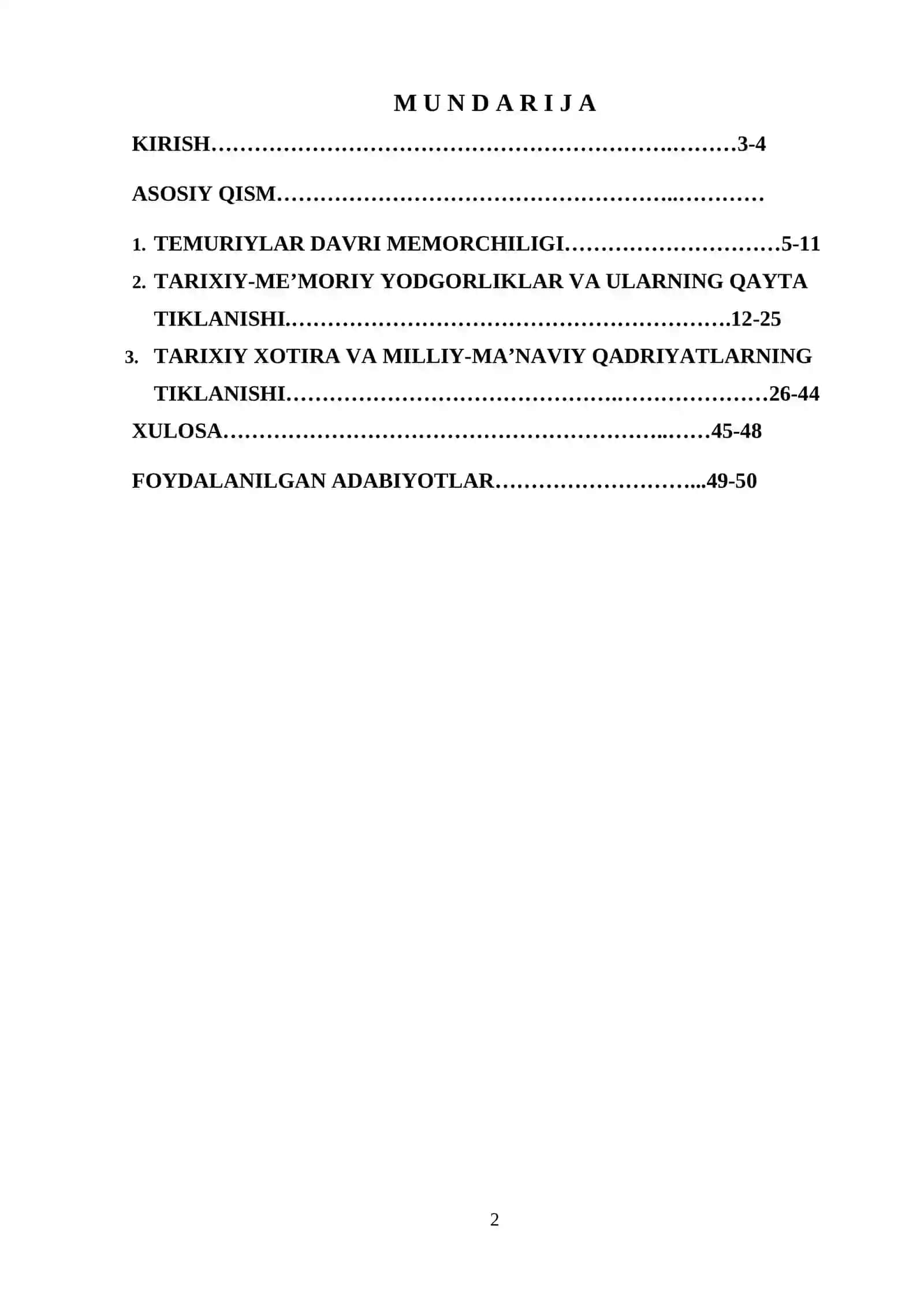 ME’MORIY YODGORLIKLARNING O‘LKASHUNSLIKDA TUTGAN O‘RNI 2