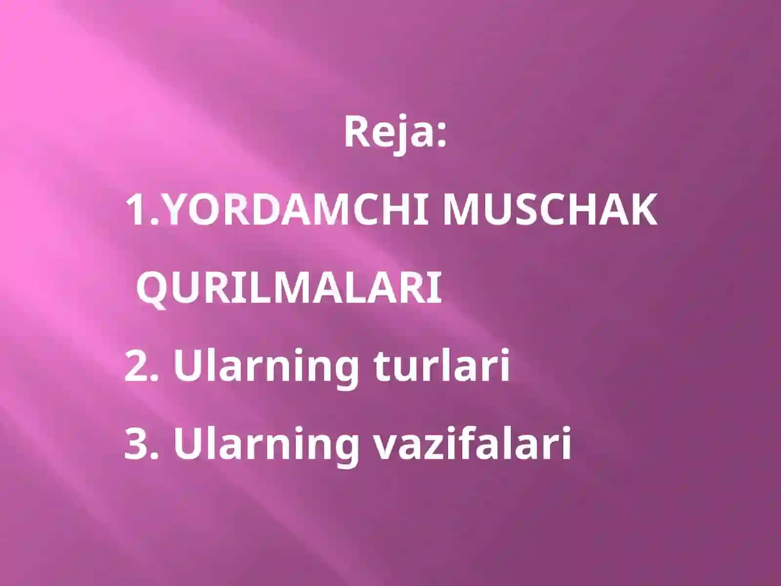 Миология мушаклари 2