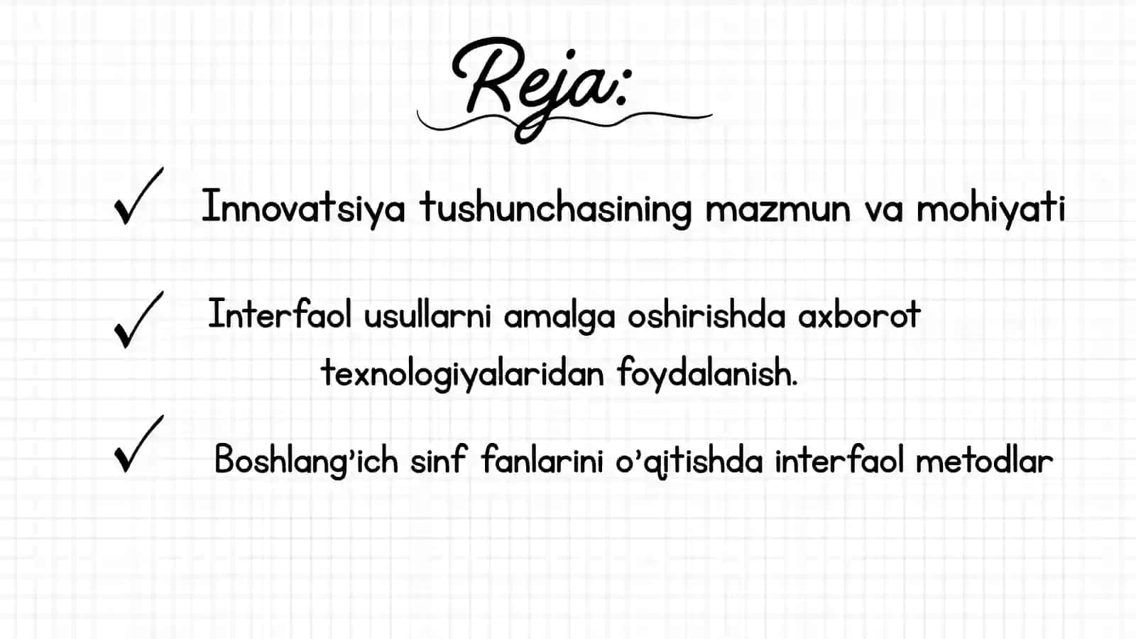BOSHLANG'ICH TA'LIM FANLARINI O‘QITISHDA INNOVATSION YONDASHUV 2