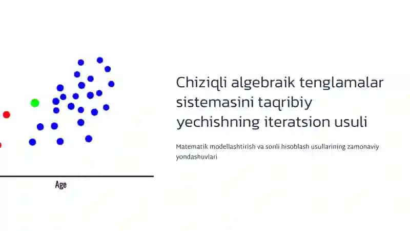Chiziqli algebra mustaqil ish 2