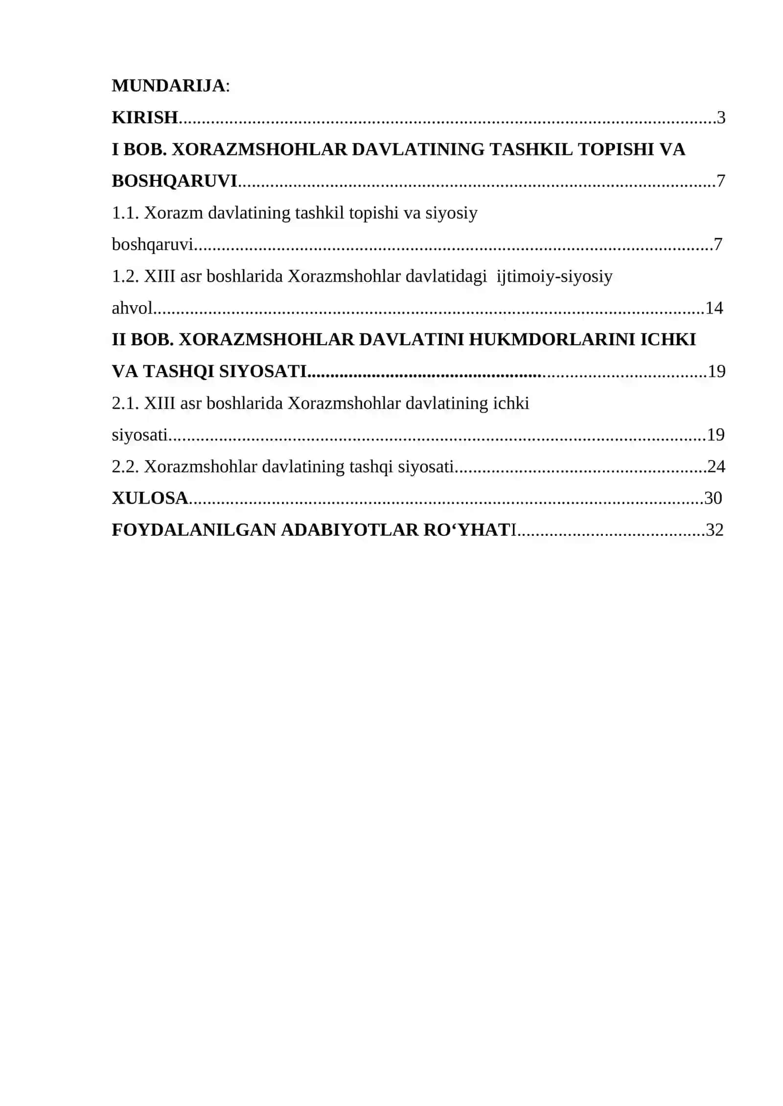 Xorazmshohlar davrida tashqi siyosati 2