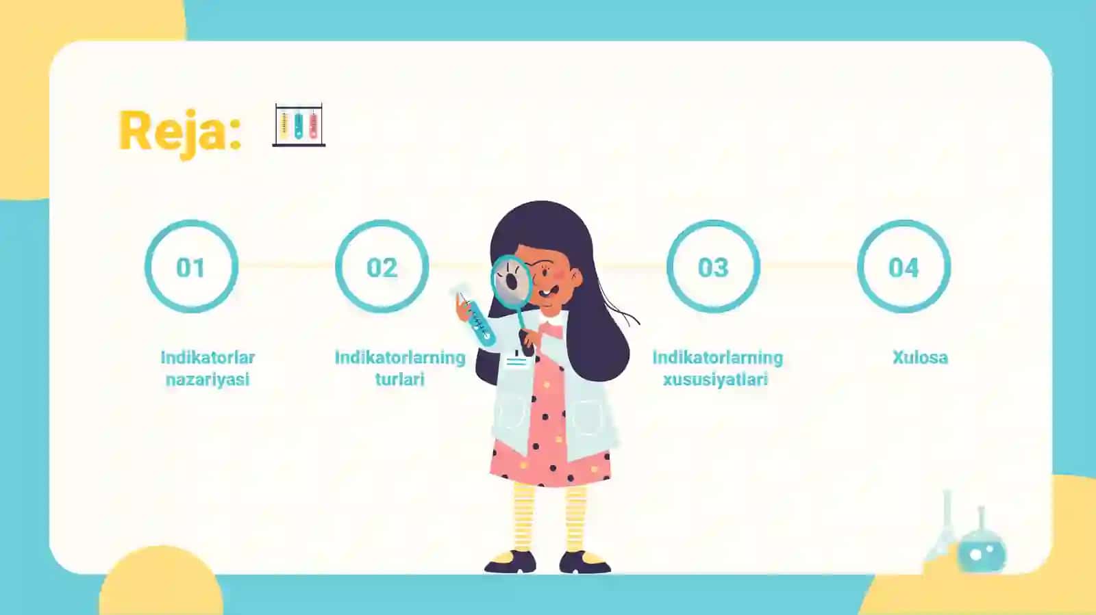 Indikatorlar nazariyasi Analizdagi ahamiyati 2