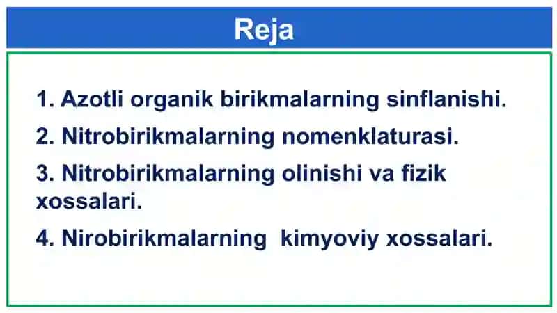Azotli organik birikmalar 2