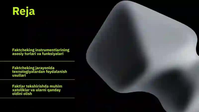 Faktcheking instrumentlari toʻplami 2