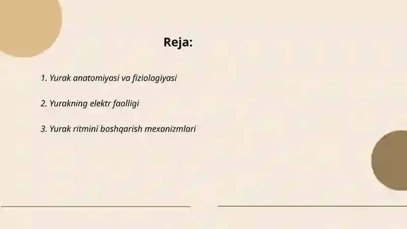 Yurak avtomatiyasining tabiati 2