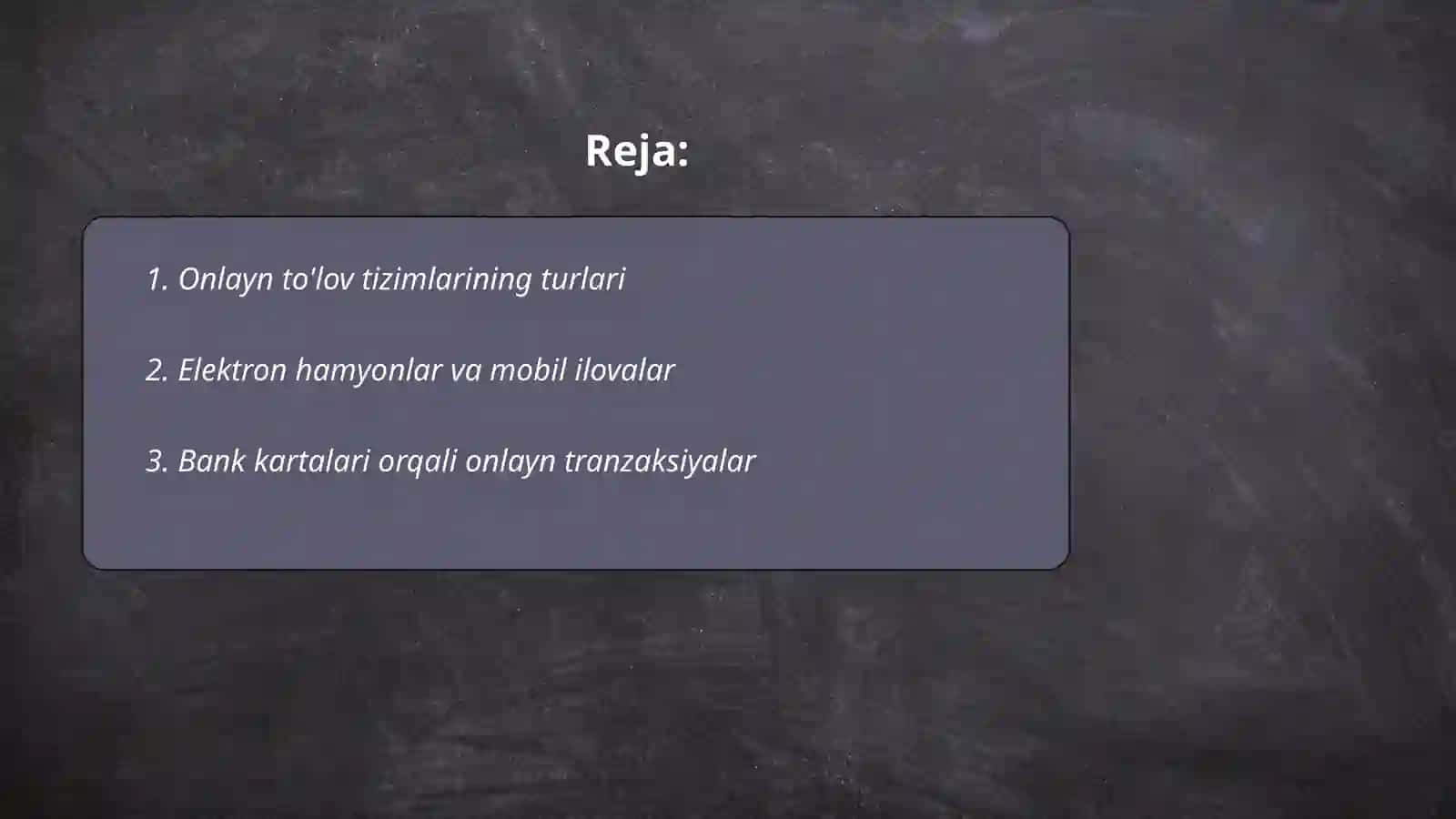 Onlayn to'lov tizimlari 2