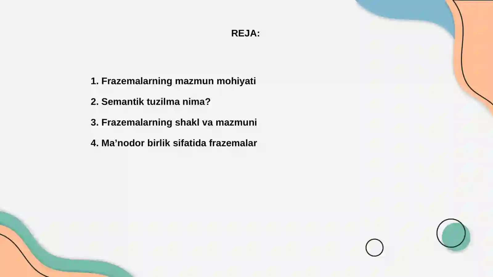 Frazemalarning semantik tarkibi 2