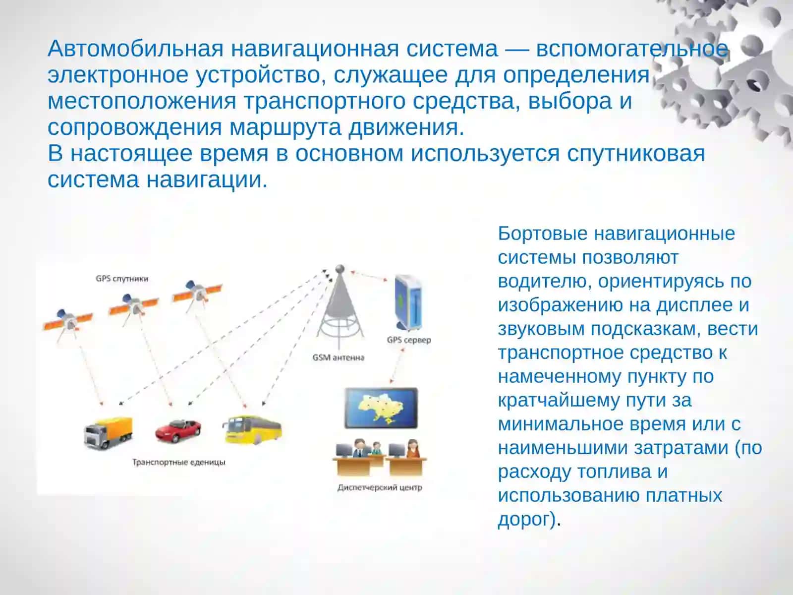 Автомобильная навигационная система 2