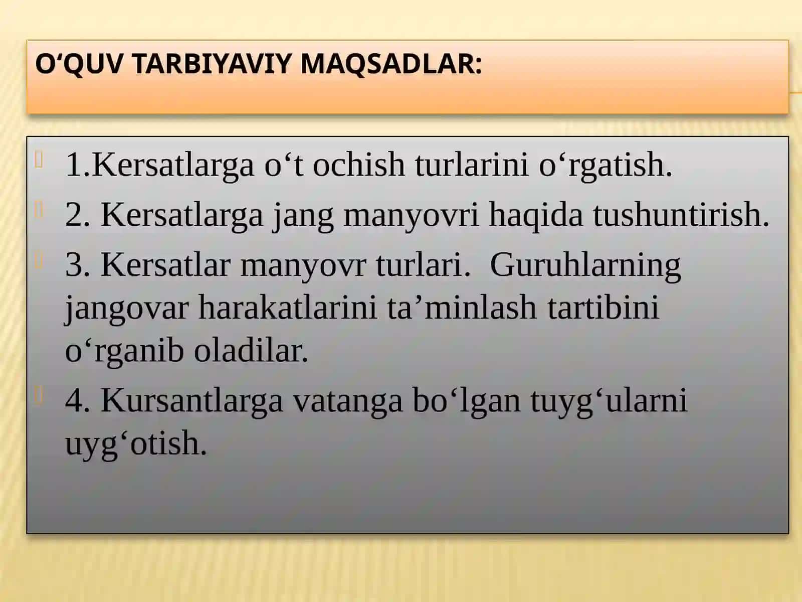 Farg'ona Davlat Harbiy Ta'lim 2
