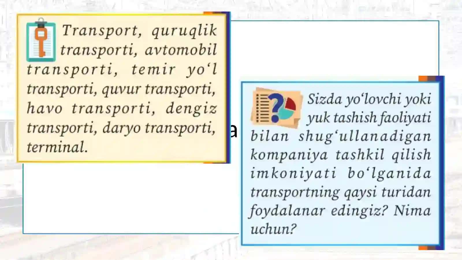 21-§. Jahon transporti geografiyasi 2