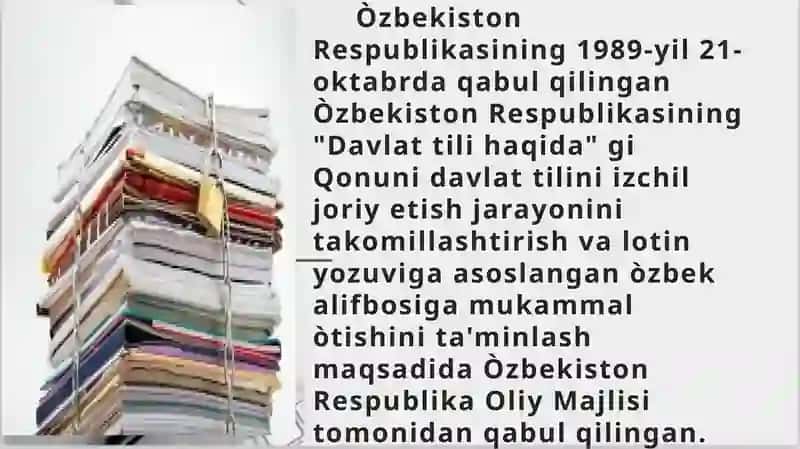 Davlat tili haqida 2