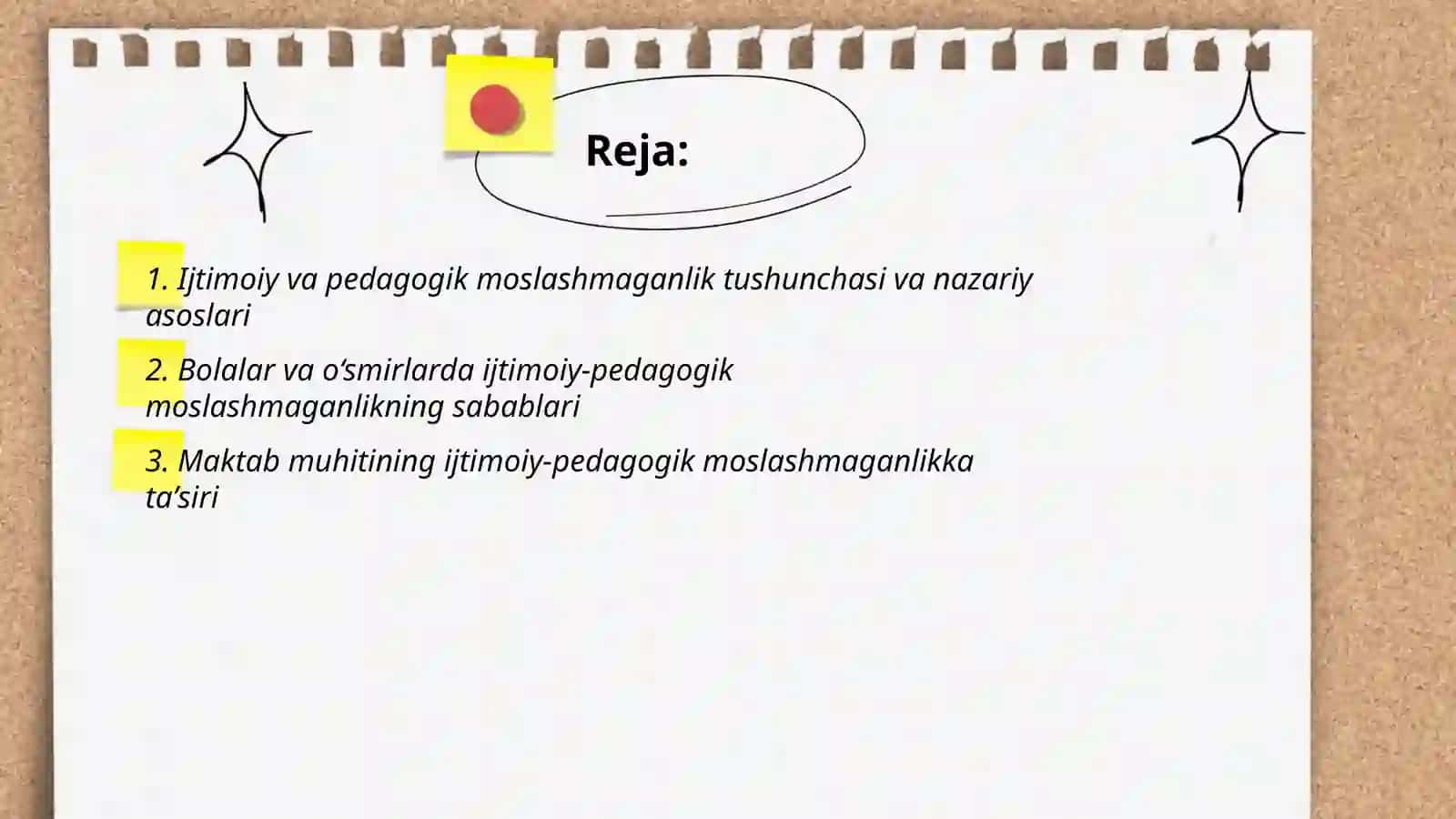 Ijtimoiy va pedagogik moslashmaganlik 2