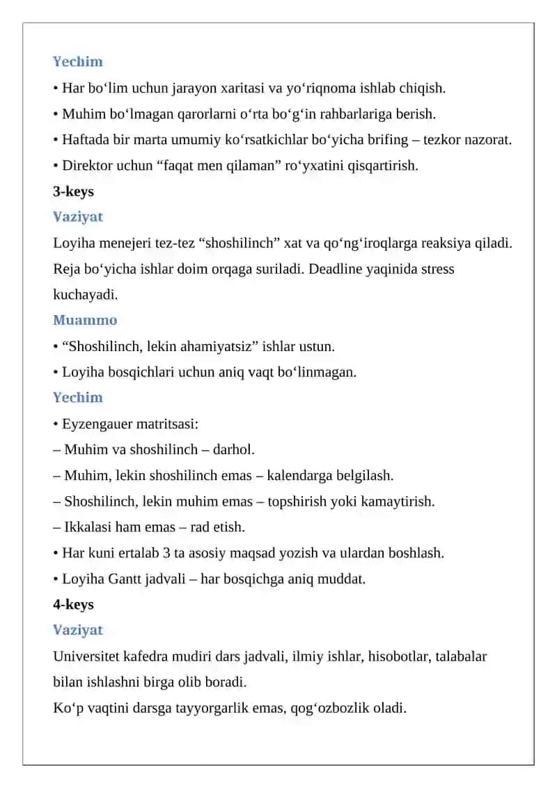 Keys-stadi texnologiyasi 2