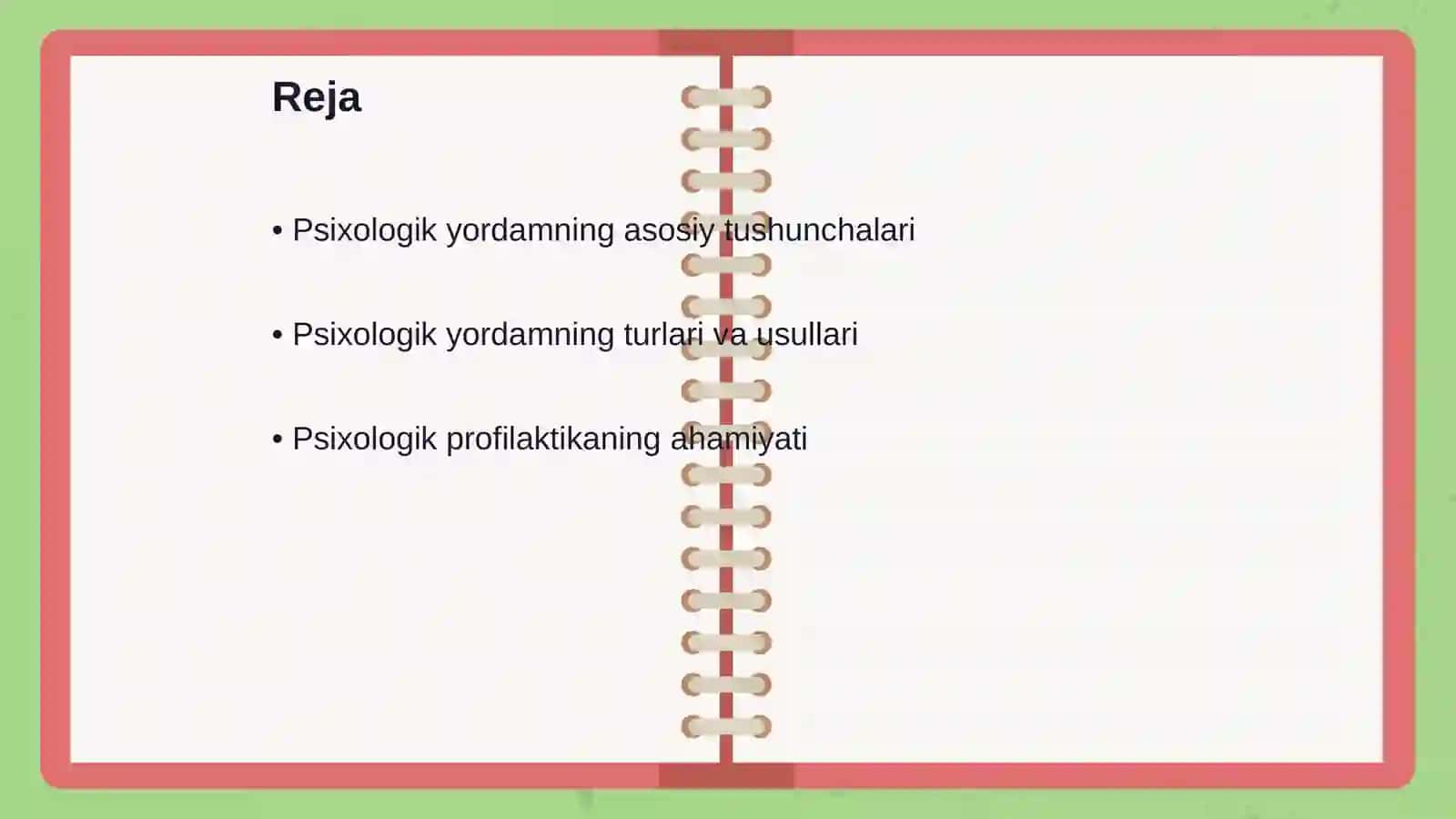 Psixologik yordam va prafilaktika 2
