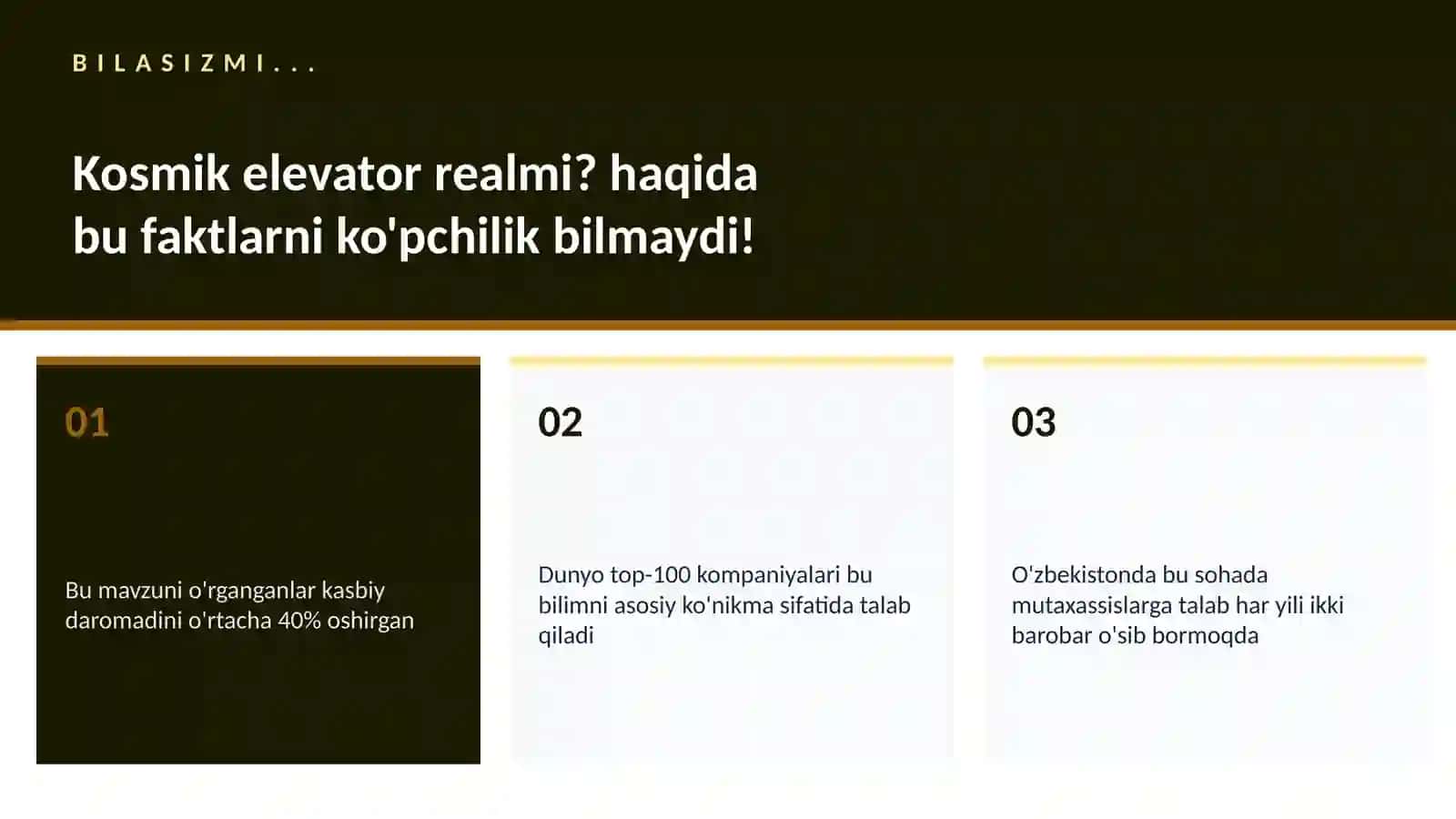 KOSMIK TEXNOLOGIYALAR 2