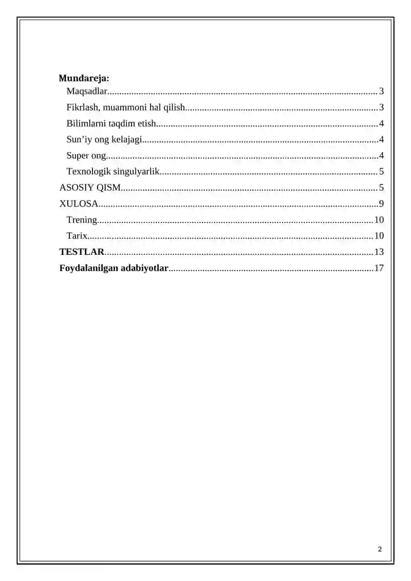 "Tibbiyotda axborot texnologiyalari" 2