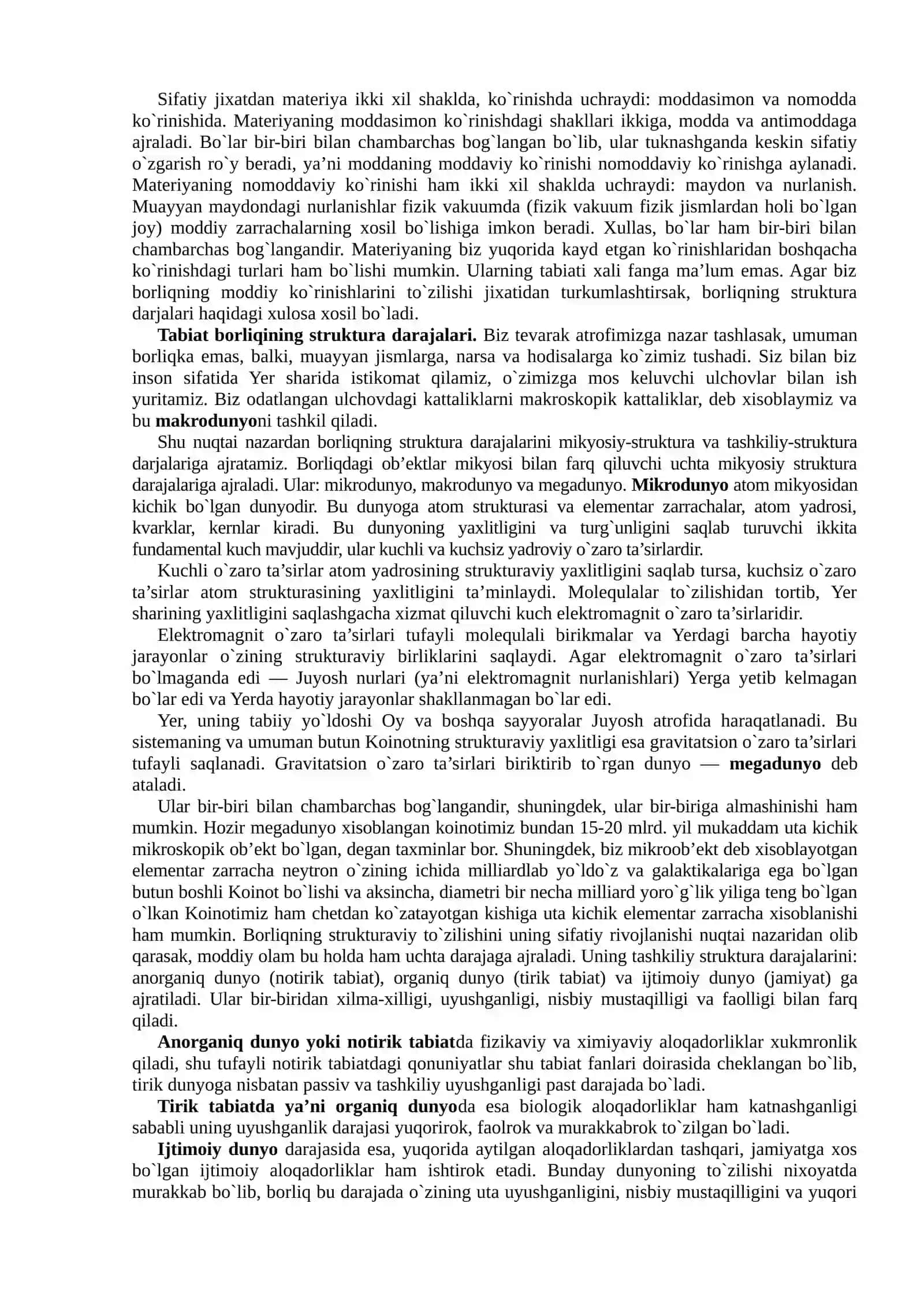 Tаbiаt fаlsаfаsi va insоn bоrligi 2