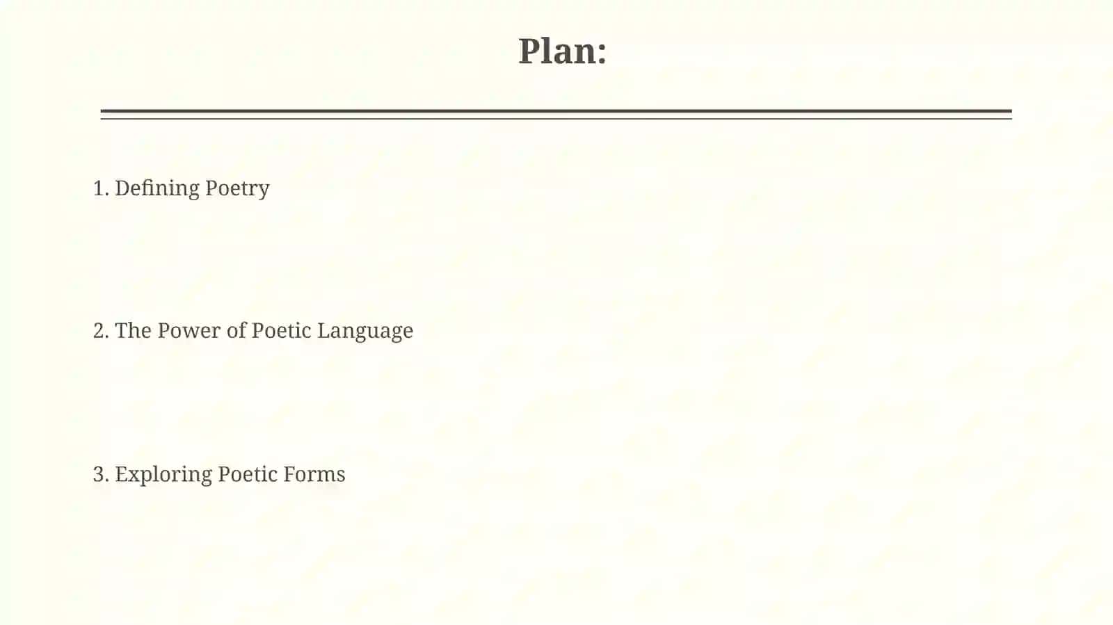 What Is Poetry? 2