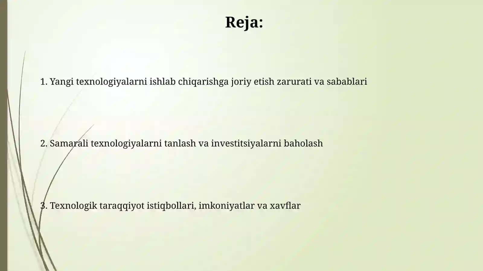 Yangi texnologiyalar 2
