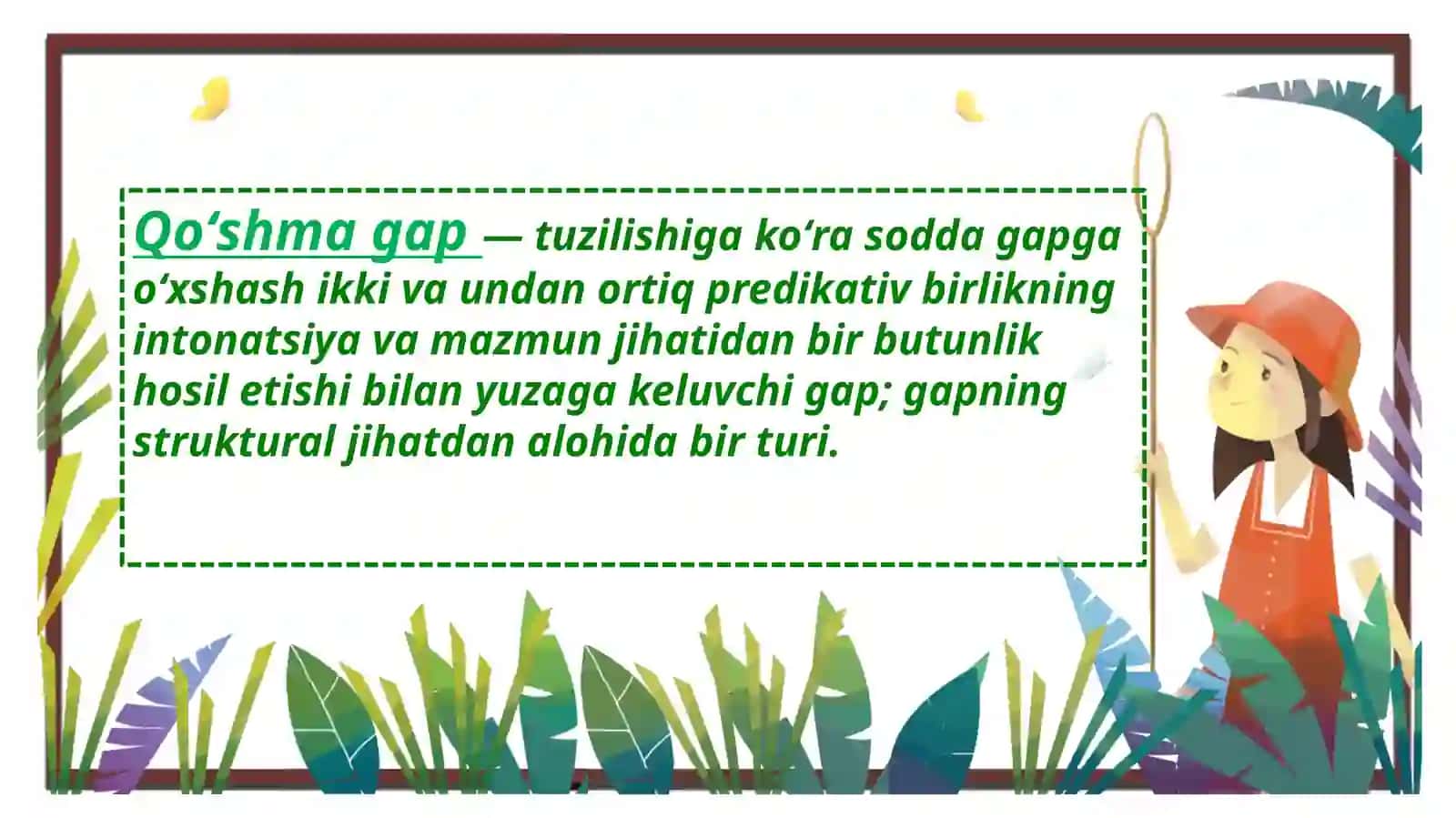 Teng tarkibli qoʻshma gaplar boʻyicha mantiqiy testlar 2