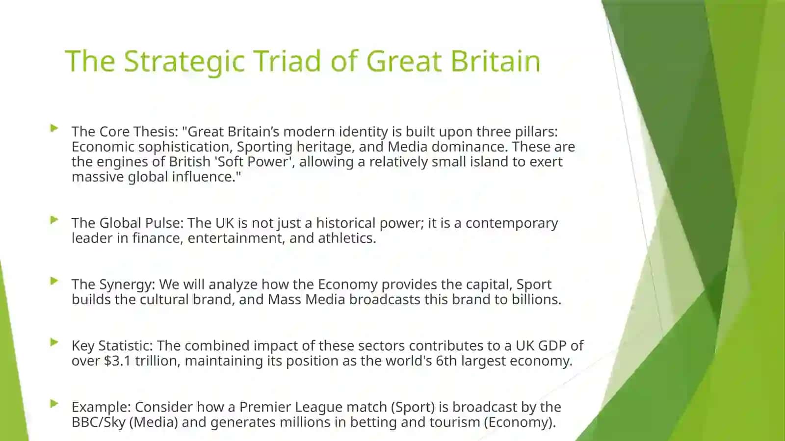 The Strategic Triad of Great Britain 2