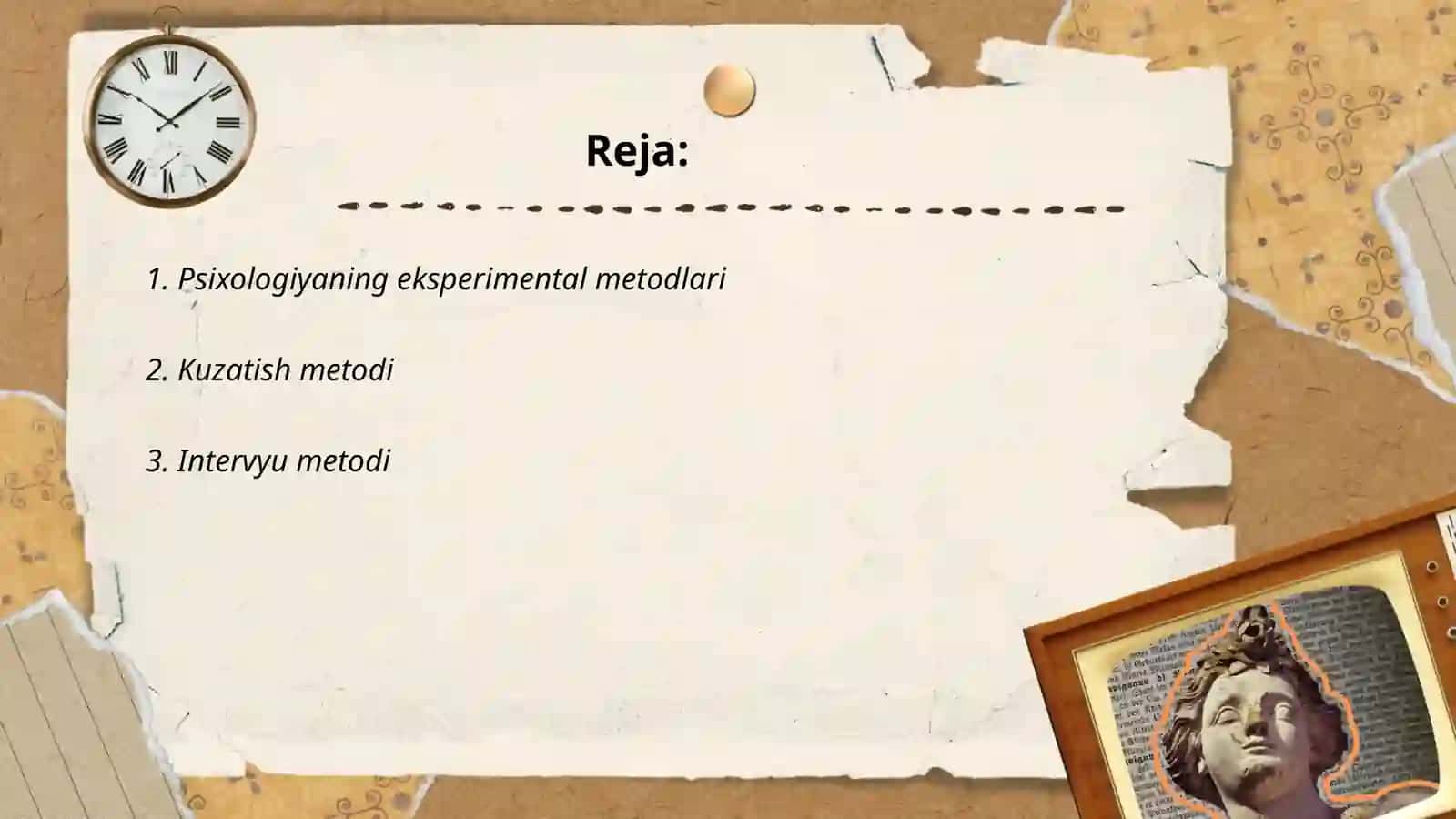Psixologiyaning eksperimental metodlari 2