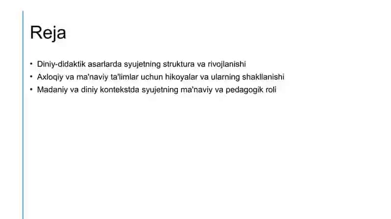 Diniy-didaktik asarlarda syujet shakllanishi 2