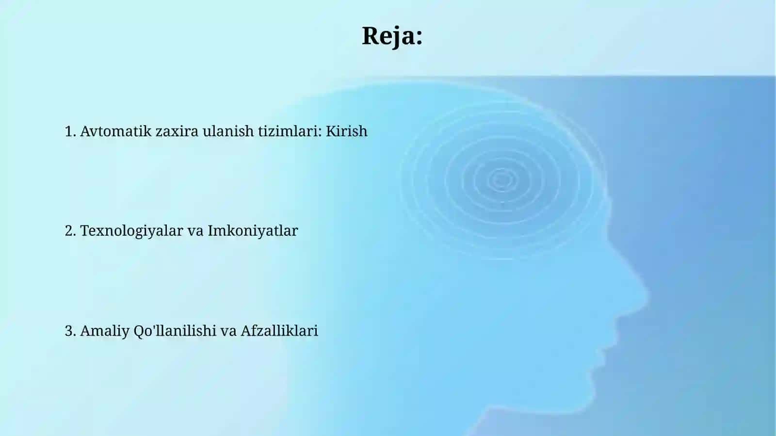 Avtomatik zaxiraulanishtizimlari 2