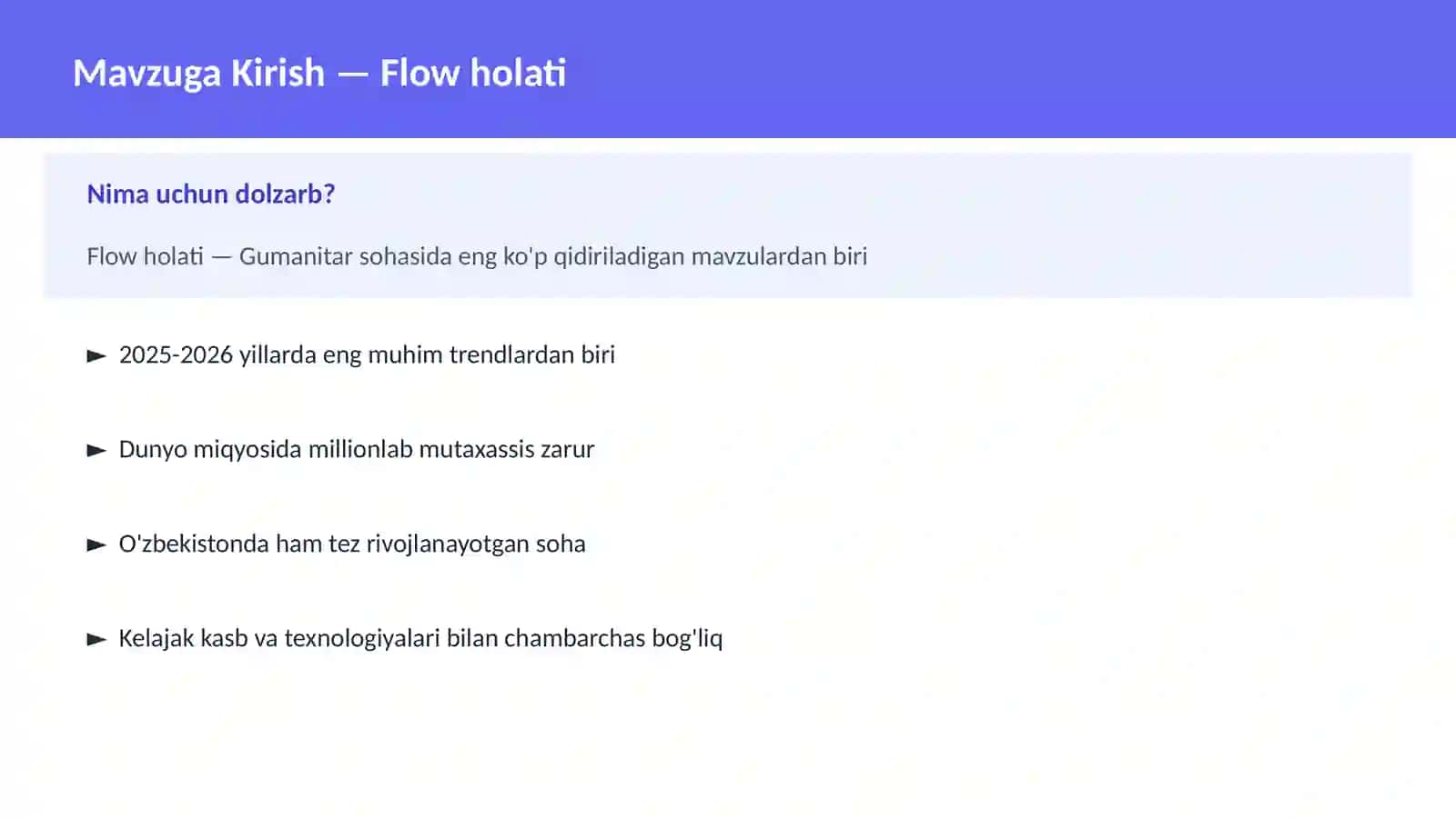 Flow holati 2