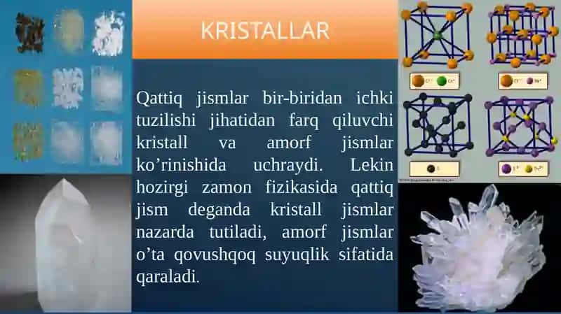 Izotrop va Anizotrop Kristallar O'ptik Hodisalar 2