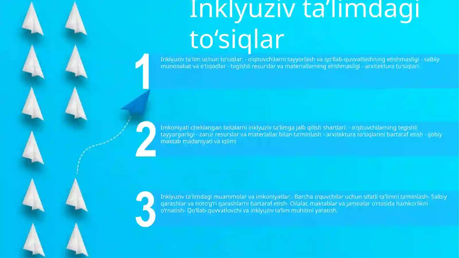 Inklyuziv TaʼLimning Umumuy Masalalari 2