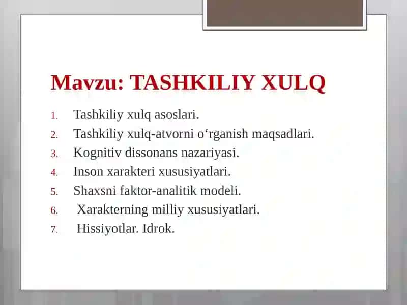 Tashkiliy xulq 2