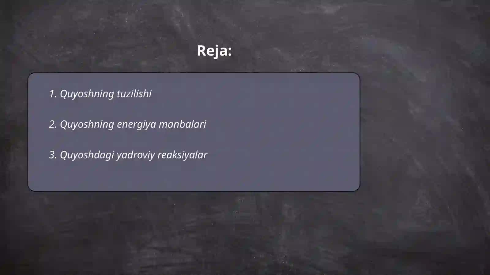 Quyosh sistemasi 2