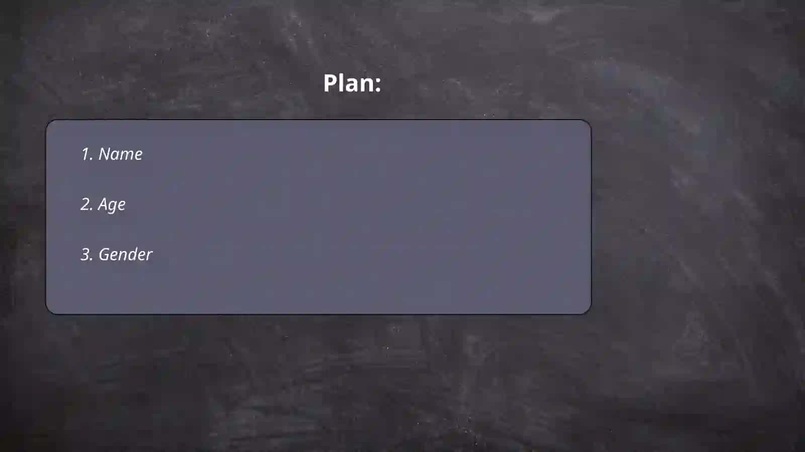 Personal Information 2