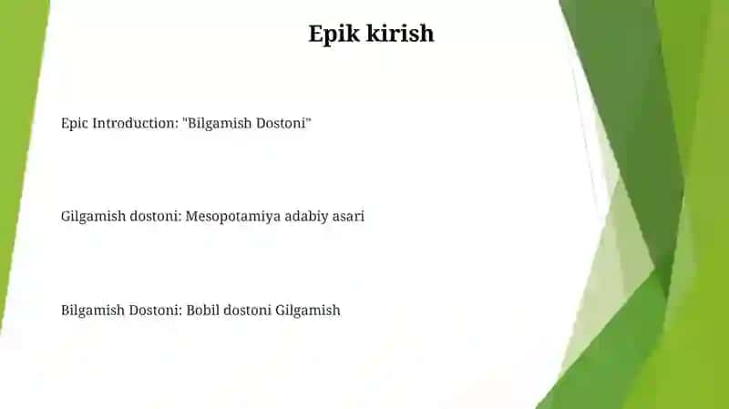 Bilgamish Dostoni 2