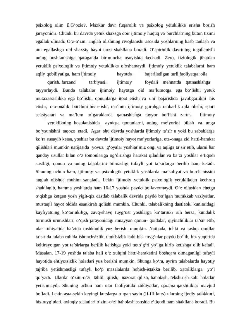 Mutaxassislikka kirish fan sifatida 2
