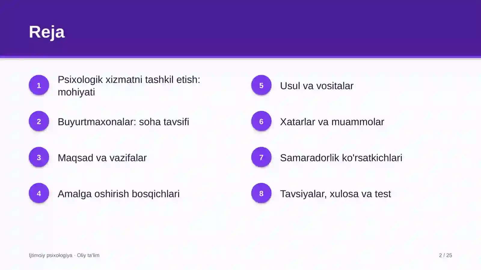 buyurtmaxonalarda psixologik xizmatni tashkil etish 6875 2