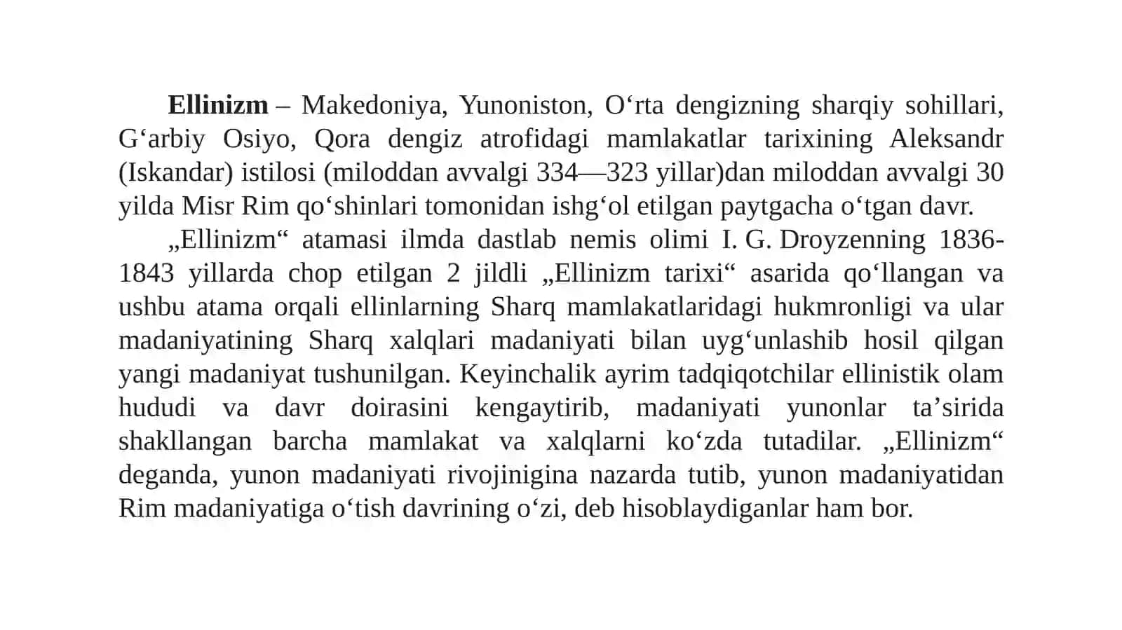 ELLINISTIKBOSQICH VA UNINGXUSUSIYATLARI 2