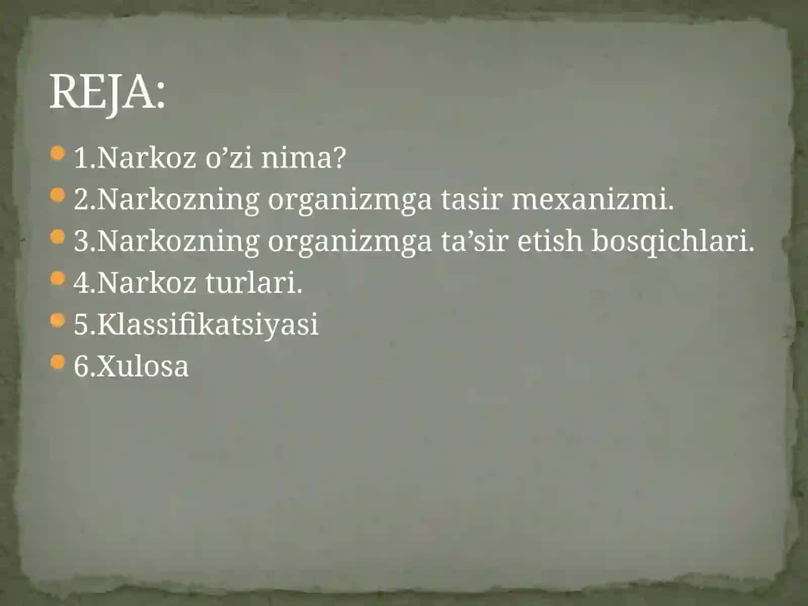 Narkoz vositalari 2