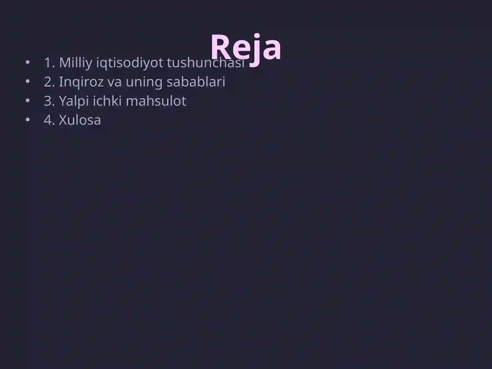 Milliy iqtisodiyot 2