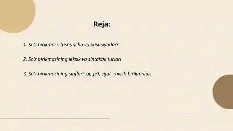 So'z birikmasi va gap sintaksisi 2