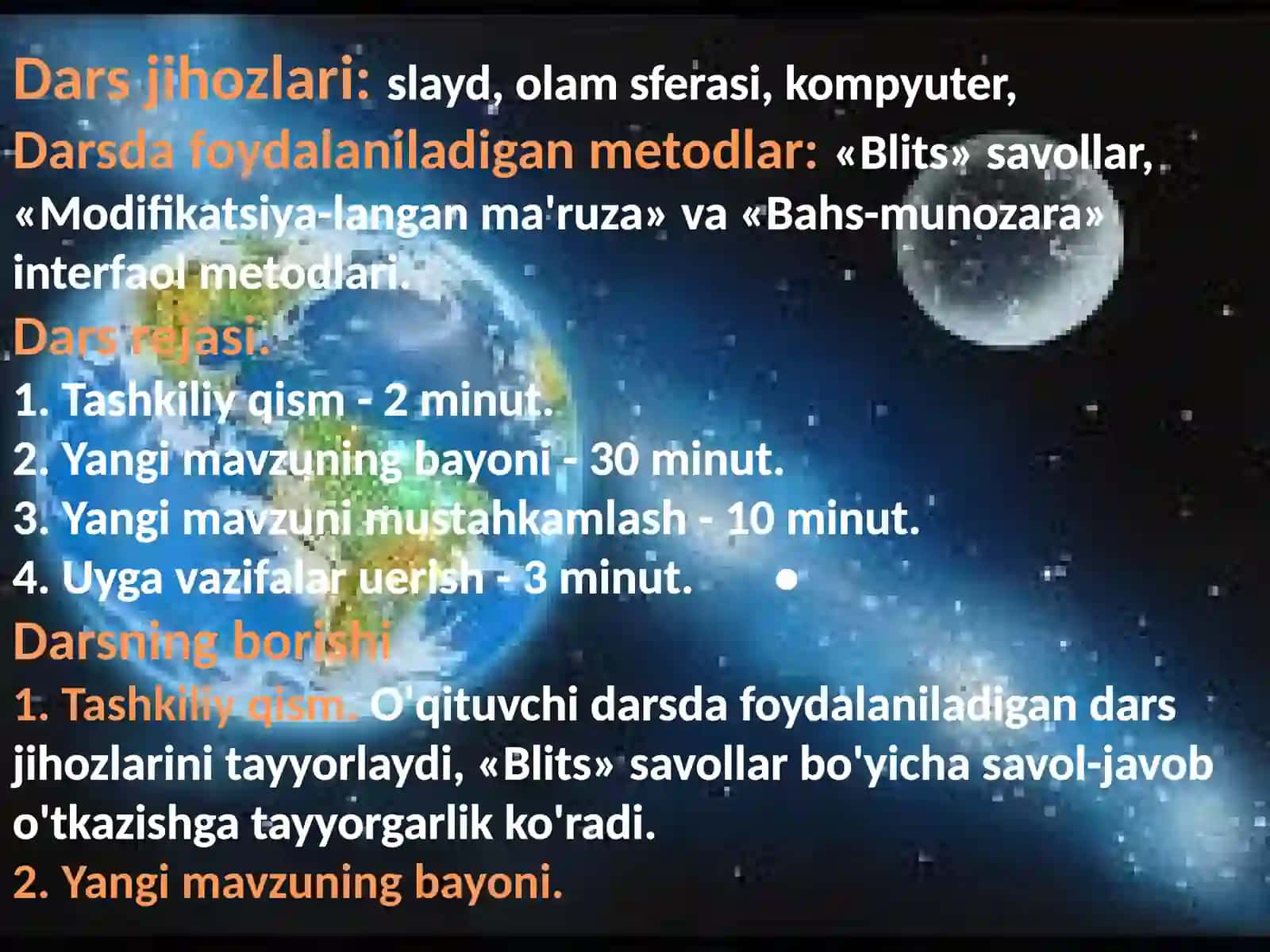 Yulduzlar.Quyosh 2